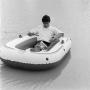 Thumbnail image of item number 1 in: '[Man reading on a boat, 3]'.