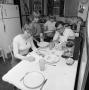 Primary view of [Coomes family in their kitchen, 5]