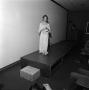 Photograph: [Woman modeling a nightgown]