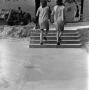 Photograph: [Two women walking to class]