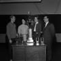 Photograph: [Unknown group of people with debate trophies, 4]
