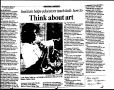 Thumbnail image of item number 1 in: '[Fort Worth Star-Telegram article, July 1, 1992]'.