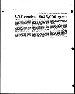 Primary view of object titled '[Denton Record-Chronicle article, June 4, 1989]'.