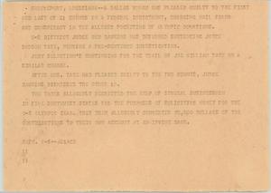 Primary view of object titled '[News Script: Fraud]'.