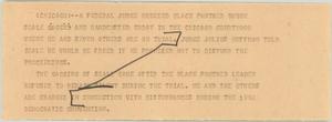 Primary view of object titled '[News Script: Judge gags Seale]'.