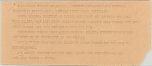 Primary view of object titled '[News Script: Search for missing girl]'.
