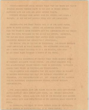 Primary view of object titled '[News Script: International news bulletins]'.