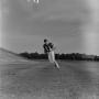 Photograph: [Football player #11 Donald Poindexter from the 1971 season jogging a…