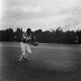 Photograph: [Football player running with the ball, 30]