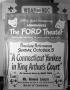 Primary view of [Advertisement for a ford theater performance]