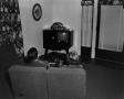 Photograph: [Watching television]