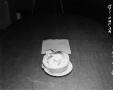 Photograph: [Bowl of cream or meringue on plate]