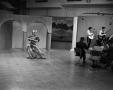 Photograph: [Woman dances on set]