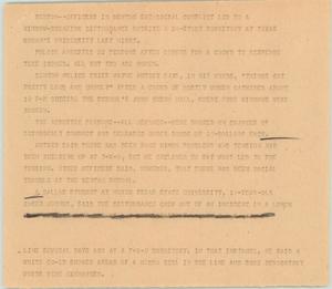 Primary view of object titled '[News Script: TWU racism protests]'.