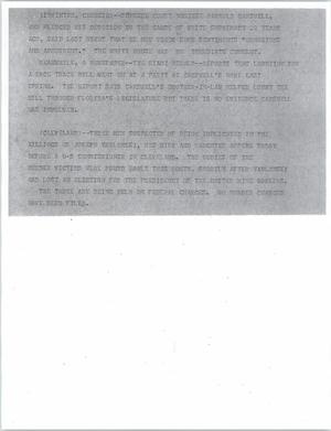 Primary view of object titled '[News Script: News bulletins]'.