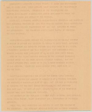 Primary view of object titled '[News Script: Strikes/ Guatemala]'.