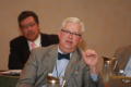 Thumbnail image of item number 1 in: '[Patrick Canty seated and attending a TDNA conference]'.