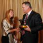 Primary view of [Laura Lee Prather receiving an award during TDNA ceremony]