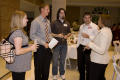 Photograph: [Chad Dozier and others at banquet]