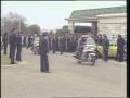 Primary view of [News Clip: Cop funeral]