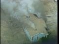 Video: [News Clip: House fire (aerial only)]