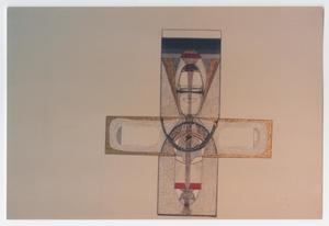 Primary view of object titled '[Picture of drawing in cross shape]'.
