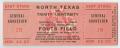 Thumbnail image of item number 1 in: '[Ticket for North Texas football game]'.