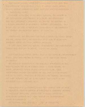 Primary view of object titled '[News Script: Impeachment/ middle-east/ integration]'.