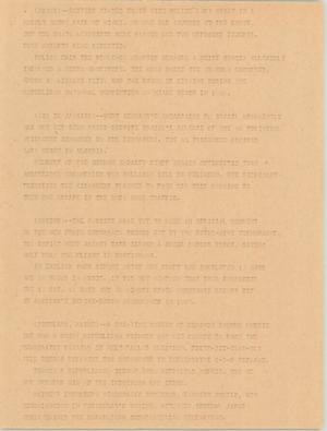 Primary view of object titled '[News Script: International news]'.