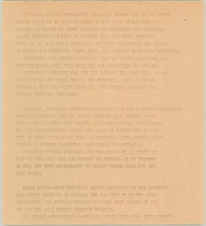 Primary view of object titled '[News Script: Mercenary troops led]'.