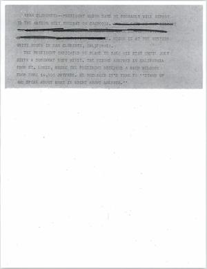 Primary view of object titled '[News Script: Upcoming report on Cambodia]'.
