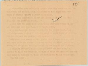 Primary view of object titled '[News Script: Freight train accident]'.