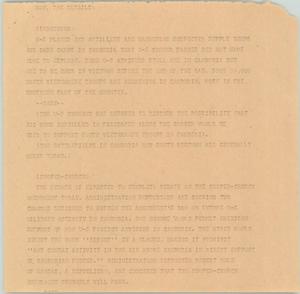 Primary view of object titled '[News Script: Indochina/ Cooper-Church]'.