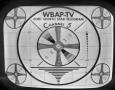 Photograph: [Photo of WBAP-TV test pattern]