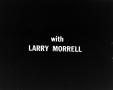 Photograph: ["with Larry Morrell" slide]
