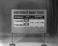Photograph: [Race Results Board]