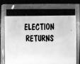 Photograph: ["Election Returns" slide 1]