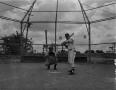 Primary view of [Two Men playing baseball]