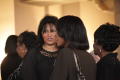 Primary view of [Pam Grier talking to two woman]