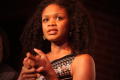 Primary view of [Kimberly Elise shakes her hands]