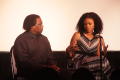 Primary view of [Curtis King looks at Kimberly Elise talking]