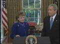 Primary view of [News Clip: Harriet Miers, 1]