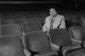 Primary view of [Dr. Versia Lacy seated in empty auditorium #2]