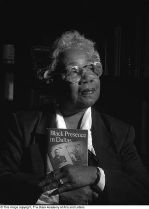 Primary view of object titled '[Portrait of author Sadye Gee]'.