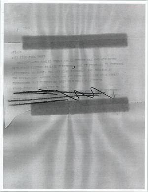Primary view of object titled '[News Script: Soviet Union]'.