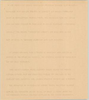 Primary view of object titled '[News Script: AP New Delhi]'.