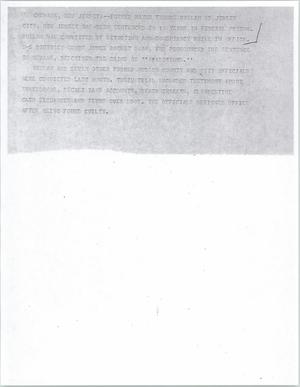 Primary view of object titled '[News Script: Mayor sentenced to prison]'.