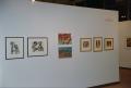 Primary view of [Photograph of an African gallery wall, featuring seven art works]