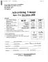 Primary view of [TDNA Advertising Linage Report for the Waco Tribune-Herald, December 2008]