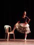 Thumbnail image of item number 1 in: '[Female dancer with her foot propped on a chair, 2003 World Dance Alliance General Assembly]'.